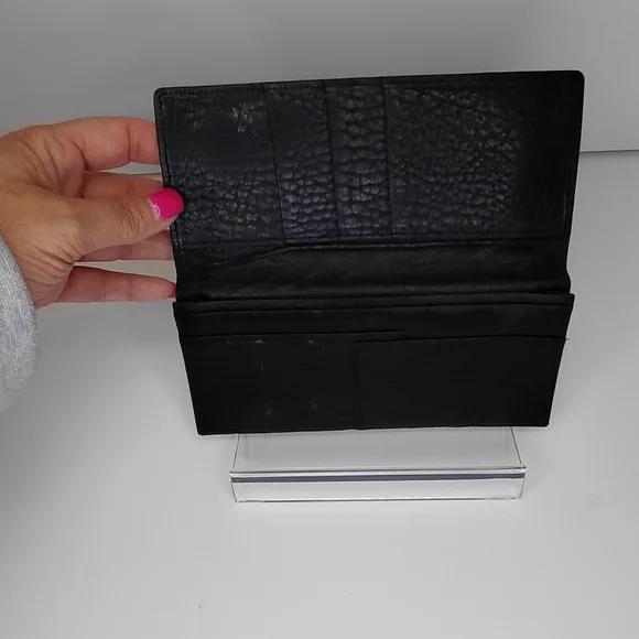 Burberry Vintage Long Slim Black Wallet - Picture 6 of 10